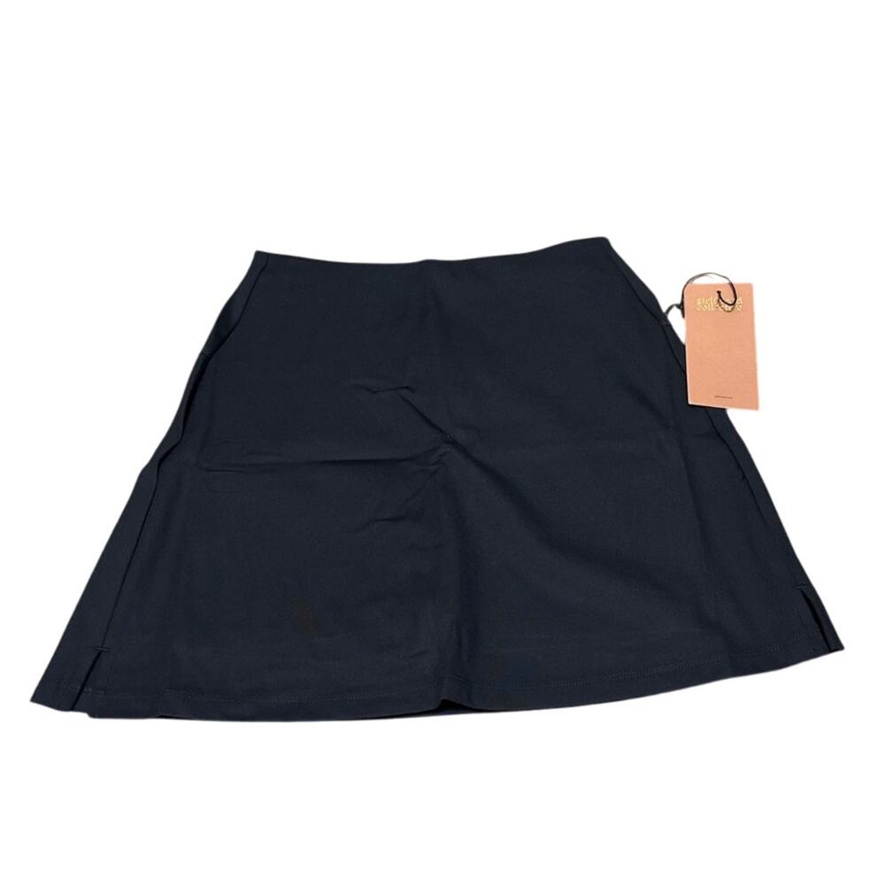 Girlfriend Collective Black Sport Skort Size Small New with tags 4018